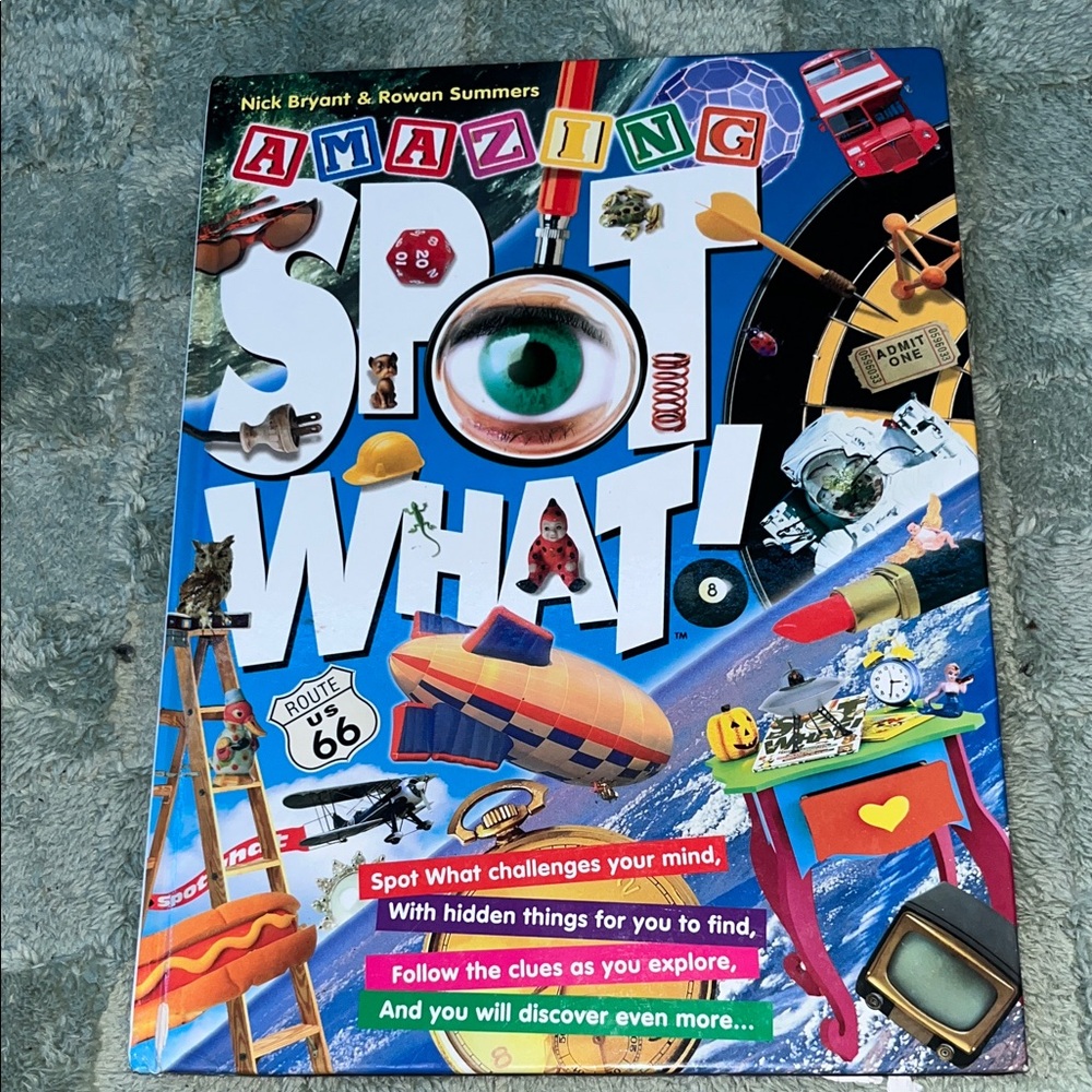 Spot What! Kids Puzzle Book